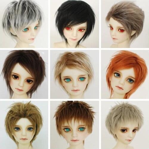 BJD wig 1/3 1/4 1/6 1/8 1/12Fashion hair doll wig blythe obitsu11 wig