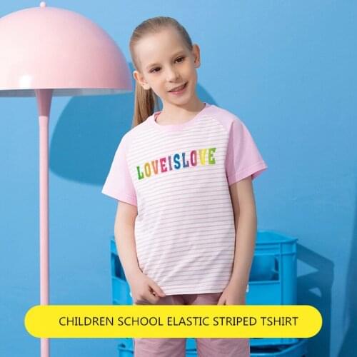 Rainbow Bus T-shirts For Girls