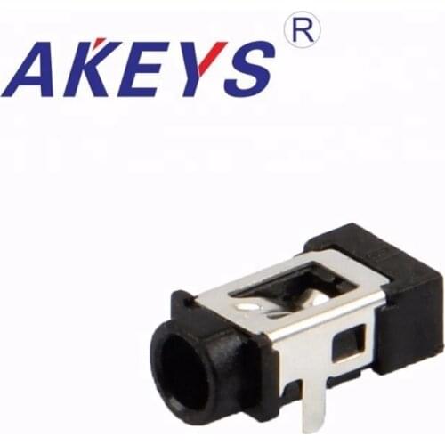 10 PCS DC-055E 2 PINS Audio Application connectors SMT DC Power Jack With Silver plating and column
