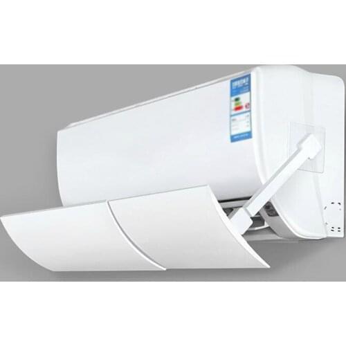 Adjustable Air Conditioner Deflector Telescopic Windshield Confinement Air Deflector for Home TS2 Air Conditioner Covers