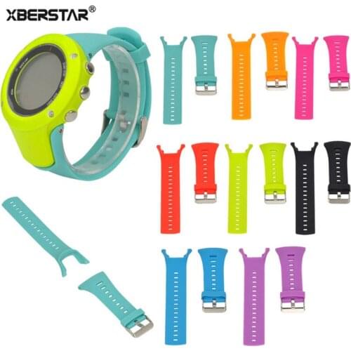 Silicone smart wrist band men watch strap bracelet for SUUNTO AMBIT 1 /2 /2S /2R /3 Sport Sapphire HR /3 Peak /3 Run watch strap