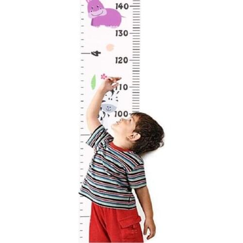 UBRUSH 21x200cm Wall Stickers Child height measuring ruler Decorative Sticker Wall Sticker