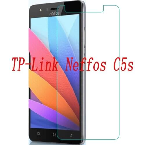 Smartphone Tempered Glass for TP-Link Neffos C5s 9H Explosion-proof Protective Film Screen Protector cover phone