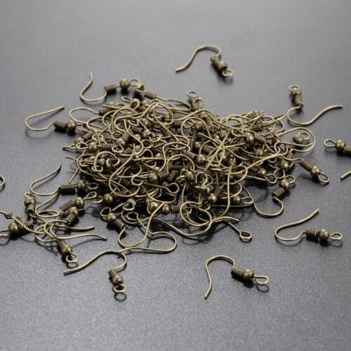 100pc/lot 5colors DIY Earring Findings Earrings Clasps Hooks Fittings DIY Jewelry Making Accessories Iron Hook Handmade Jewelry