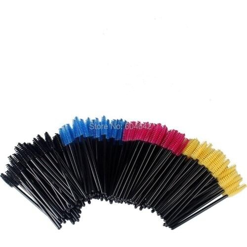 20000Pcs Disposable Eyelash Brush Mascara Wands Applicator Spoolers Eye Lashes Cosmetic Brushes Makeup Tool Multicolor
