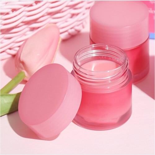 3g South Korea lip care sleep mask night sleep maintenance Moisturizing Lip Gloss Pink Lip bleach cream Nourishing Lip Care