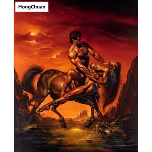 Sex men and women 5D DIY full diamond round/squarecartoon diamondembroidery mosaiccross stitch diamond paintingmural decoration