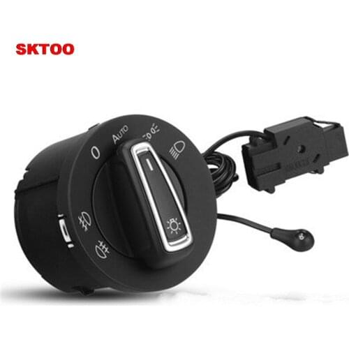 SKTOO Auto Light Sensor With Headlight Switch For VW Golf MK5 MK6 Jetta MK5 Tiguan Passat B6 Touran