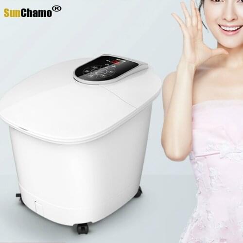 Temperature Control Bubble Foot Barrel Heating Massage Foot Bath Electric Foot Bath Foot Pedicure Activity Spa Pedicure Adult