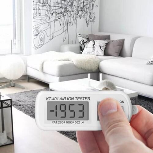 Household digital display electronic air detection negative oxygen ion tester air tester