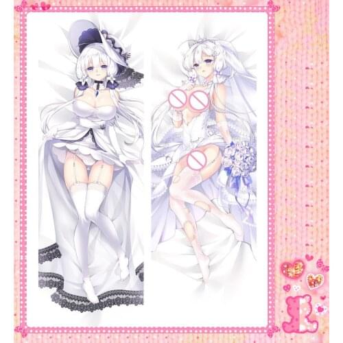 Japanese Anime Cartoon Azur Lane 2Way / 2WT Sexy Double sided hugging Pillow Case Pillow Cover Pilllowcase