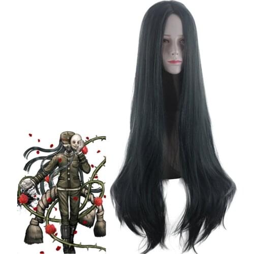 Danganronpa V3: Killing Harmony Korekiyo Shinguji Long Wig Cosplay Costume Dangan Ronpa Women Synthetic Hair Anime Wigs C43K214