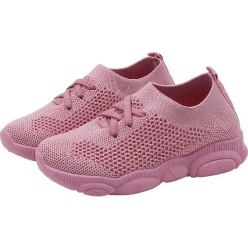 Kids Shoes Anti-slip Soft Rubber Bottom Baby Sneaker Casual Flat Sneakers Shoes Children Size Kid Girls Boys Sports Shoes