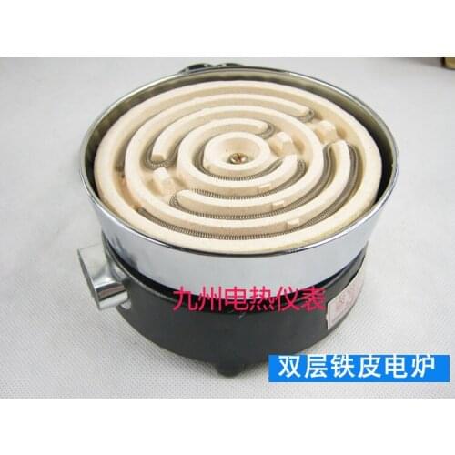 Double Layer Algam Electric Stove Household Electric Stove Experimental Electrical Stove with Origional Product Plug 300-3000W