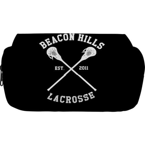 Teen Wolf Stilinski 24 LAHEY 14 MCCALL 11 DUNBAR 9 Oxford Double-layer pencil pencilcase stationery office household stationery