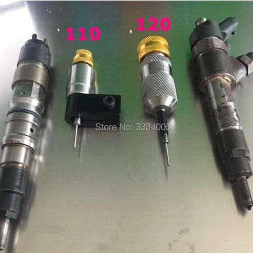FOR BOSCH 110 120 Common rail injector nozzle electromagnetic valve armature lift travel measuring seat tool 304 rust proof
