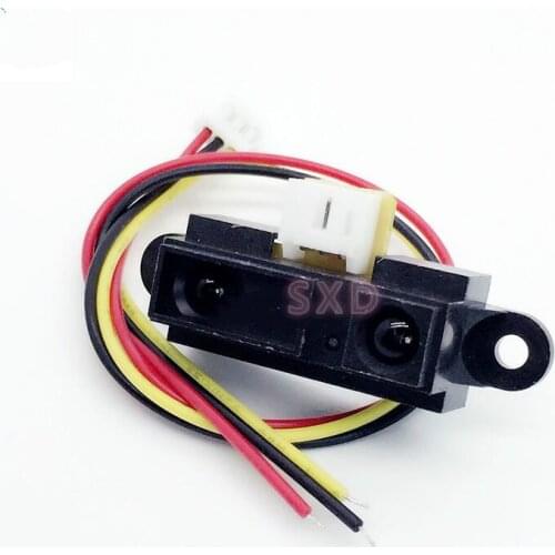 10Pcs 2Y0A21 GP2Y0A21YK0F infrared ranging sensor gp2d12 distance detection 10-80cm strip line