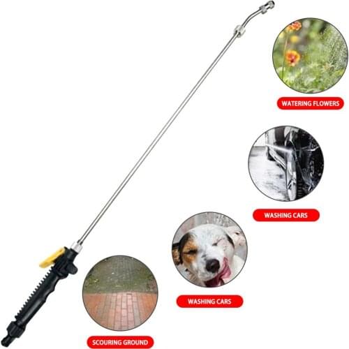 65cm High Pressure Power Water Gun Washer Water Jet Garden Washer Hose Wand Nozzle Sprayer Watering Spray Sprinkler Cleaning Too
