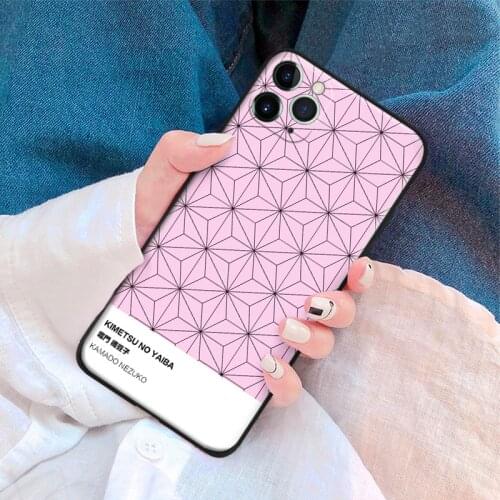 Nezuko Demon Slayer Kimetsu no Yaiba anime For iPhone se 6 6s 7 8 plus x xr xs 11 pro max soft silicone phone case cover shell