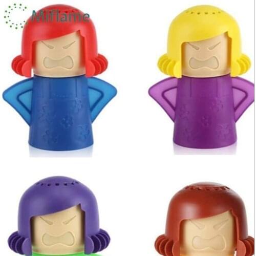 Miflame Microwave Cleaner Steam with Vinegar and Water for Home Kitchen Use Microwave Cleaning Container