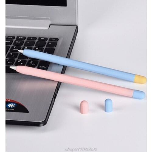 Portable Silicone Grip Case Sleeve Cute Design Brightly-colored Silicone Soft Protective Cover for iPad Pen M07 21 Dropship