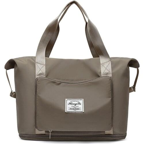 Foldable Travel Bag Organizer Fashion Carry On Hand Luggage For Woman Waterproof Sports Gym Fitness Bag Shoulder Pack 2021 Bolso