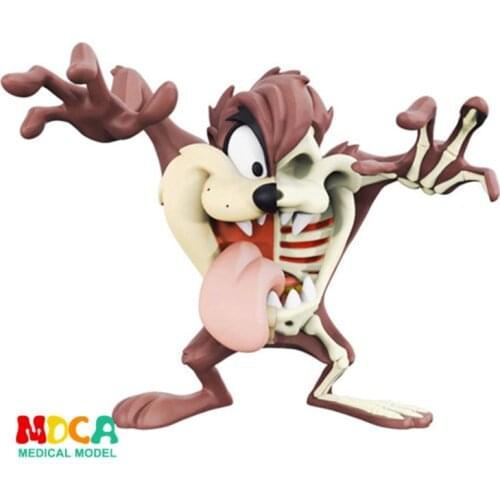 Tasmanian devil 4D XXRAY master Mighty Jaxx Jason Freeny anatomy Cartoon ornament