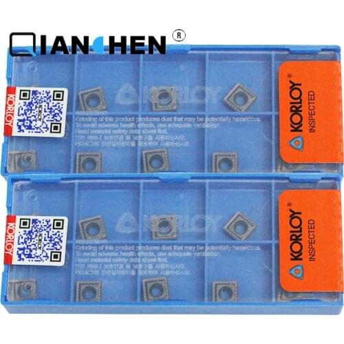 Original Korea Korloy SPMT07T208-PD PC5300 SPMT11T308-PD PC3500 SPMT11T308-PD PC5300 (10pcs/lot)internal Turning Tool Inserts