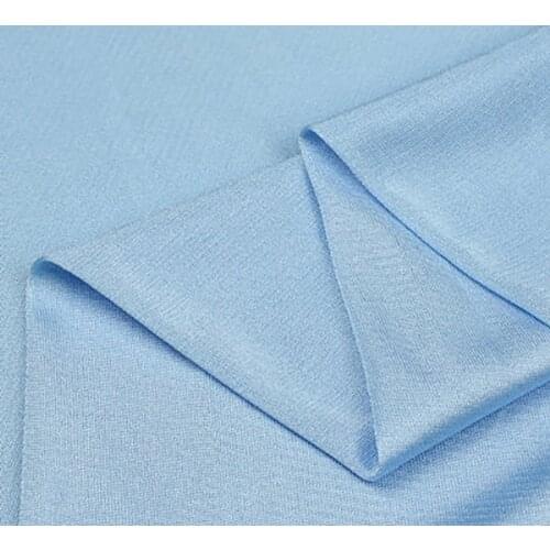 100cm*160cm High-elastic Knit Fabric Chiffon Skirt Lining Fabric Elastic Soft Drape Silk Handmade Dolls Apparel Dyed Fabrics