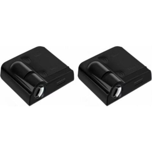 2X LED Car Door Welcome Light Projector Logo For Opel astra h j g k corsa d b c e Renault megane 2 3 4 Clio captur duster Triber