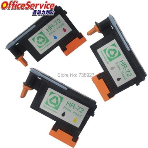 6X=2 Sets Remanufactured Printhead For HP 72, for Designjet T1100 T620 T1200 printer ,72 Ink Cartridge Head,C9380A C9384A C9383A