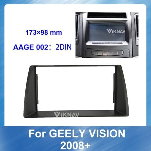 For GEELY Vision 2008+ Car Auto Radio Multimedia fascia Stereo Fascia Dash Trim Installation Bezel Screen Android Navigation