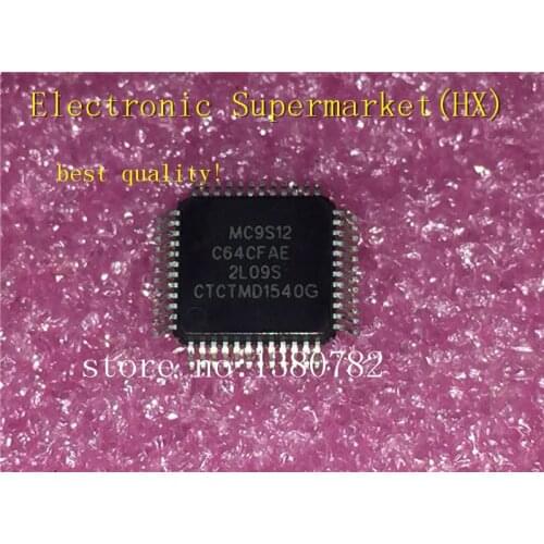 Free shipping 10pcs/lot MC9S12C64CFAE MC9S12C64 MC9S12C64CFA 9S12C64 48-LQFP In stock