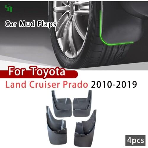 Fender for Toyota Land Cruiser Prado 2010-2019 Mud Guard Flap Splash Flaps Mudguards Car Mud Flaps Accessories 2005