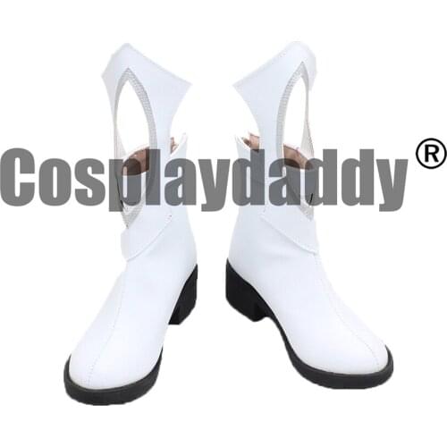 Fate/Grand Order Lancer Ransa Jeanne d'Arc Alter Santa Lily Joan of Arc Christmas Game Cosplay Shoes Boots X002