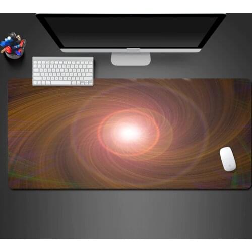 Red Aperture Mouse Pad High Quality Rubber Mousepad Computer Game Players Big Play Pad Home Computer Keyboard Desk Mat