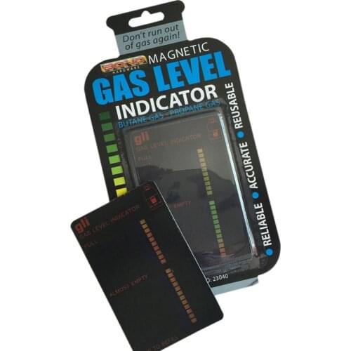 Magnetic Gas Cylinder Tool Gas Tank Level Indicator Propane Butane LPG Fuel Gauge Caravan Bottle Temperature Measuring