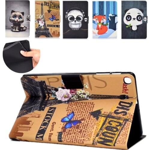 Cute Cartoon printed Tablet Case for samsung galaxy tab S5e Cover Case for galaxy tab S5e 10.5'' 2019 SM-T720 SM-T725 Case Funda