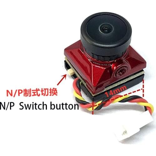 14*14mm Mini 5.8G FPV Camera 1/3 CMOS 1200TVL 2.1mm Lens PAL/NTSC Adjustable D-WDR For RC FPV Racing Drone Quadcopter Part