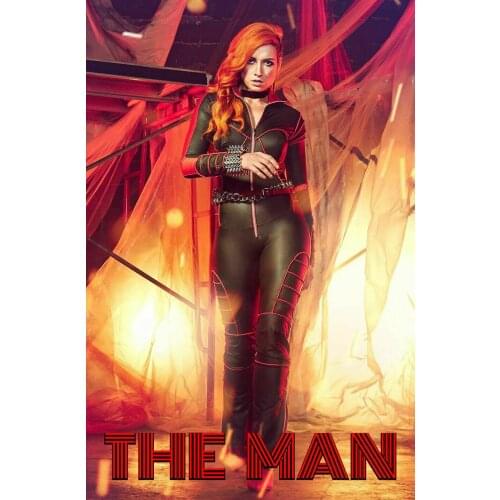 Becky Lynch - The Man Movie Art Film Print Silk Poster Home Wall Decor 24x36inch