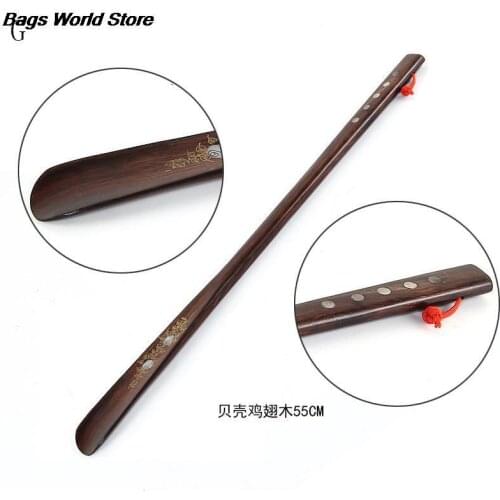9 Styles Professional Wooden Shoe Horn Flexible Long Handle Shoehorn Useful Shoe Lifter Professional Shoe Spoon Home Tools
