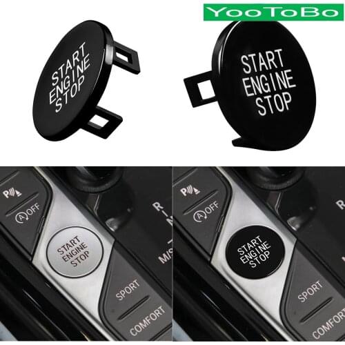 Car Black Start Engine Stop Switch Ignition Button Replacement Trim For BMW G20 X5 G05 X6 G06 X7 G07 G14 G15 G16 Z4 G29 F40 F44