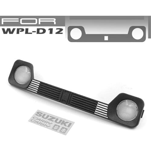 1/10 Remote Control Car WPL-D12 D12 Simulation Grille Headlight