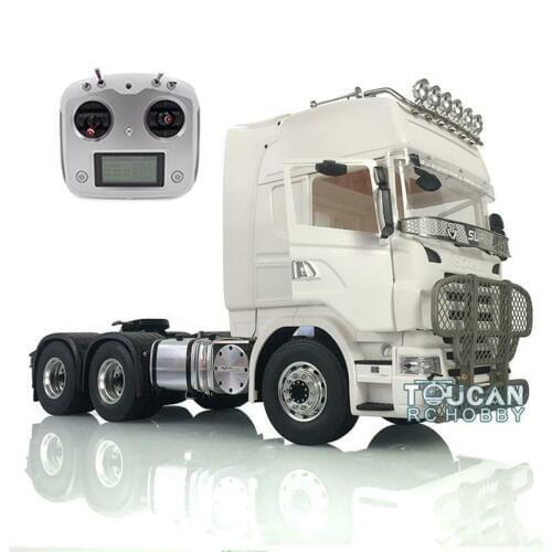 1/14 6*6 LESU RC Metal Chassis Light Radio Bumper Hercul Sca Tractor Truck THZH0967-SMT2