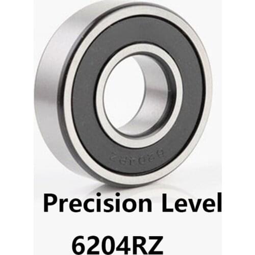 1pcs/lot 6204RZ Deep Groove Ball Rolling Bearings Mini Ball Bearing Precision Level 6204-RZ 6204RZ 20*47*14mm 20*47*14