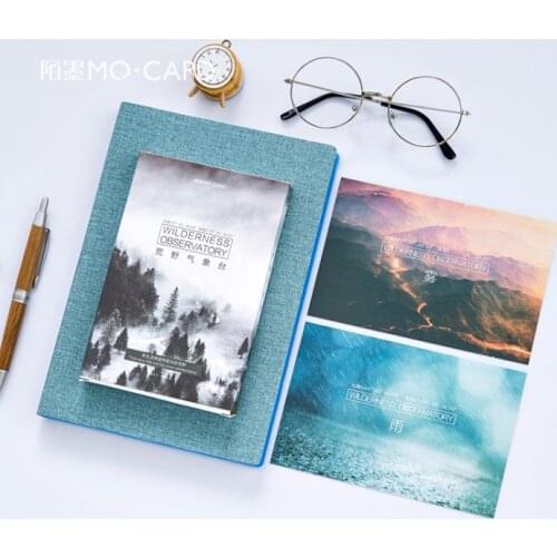 30 sheets/LOT Wilderness Observatory Postcard /Greeting Card/Wish Card/Christmas and New Year gifts