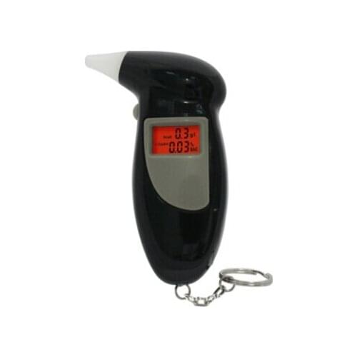 Alcohol tester breathalyser with backlight alcohol meter alcoholmeter alcohol Concentration Meters portable digital keychain