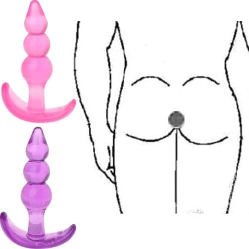 Anal toys Butt Plug Anal Beaded Toy anal beads Silicone Insert Bead Butt Anal Plug Play Game Adult Sex Toys For Couples