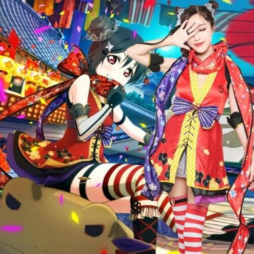Anime Lovelive Cosplay Costume Halloween Carnival Party Yazawa Nico Lolita Princess Women Dresses Suit Role Playing C79K2229