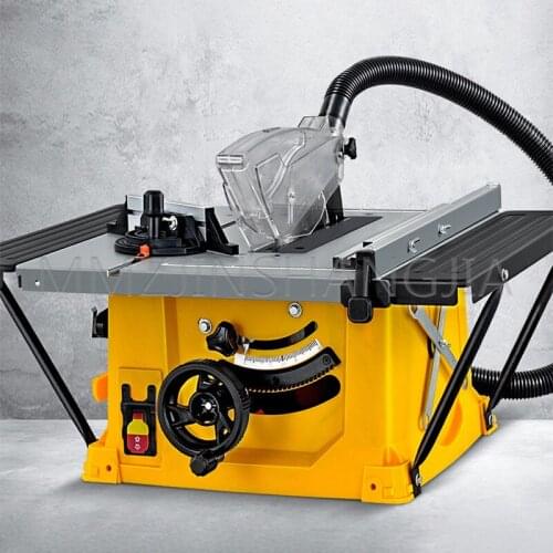 8 Inches Multifunction Woodworking Table Saw Floor saw Electric Cutting Machine Diagonal Cut Panel Set Saw Home Dust-Free Saw